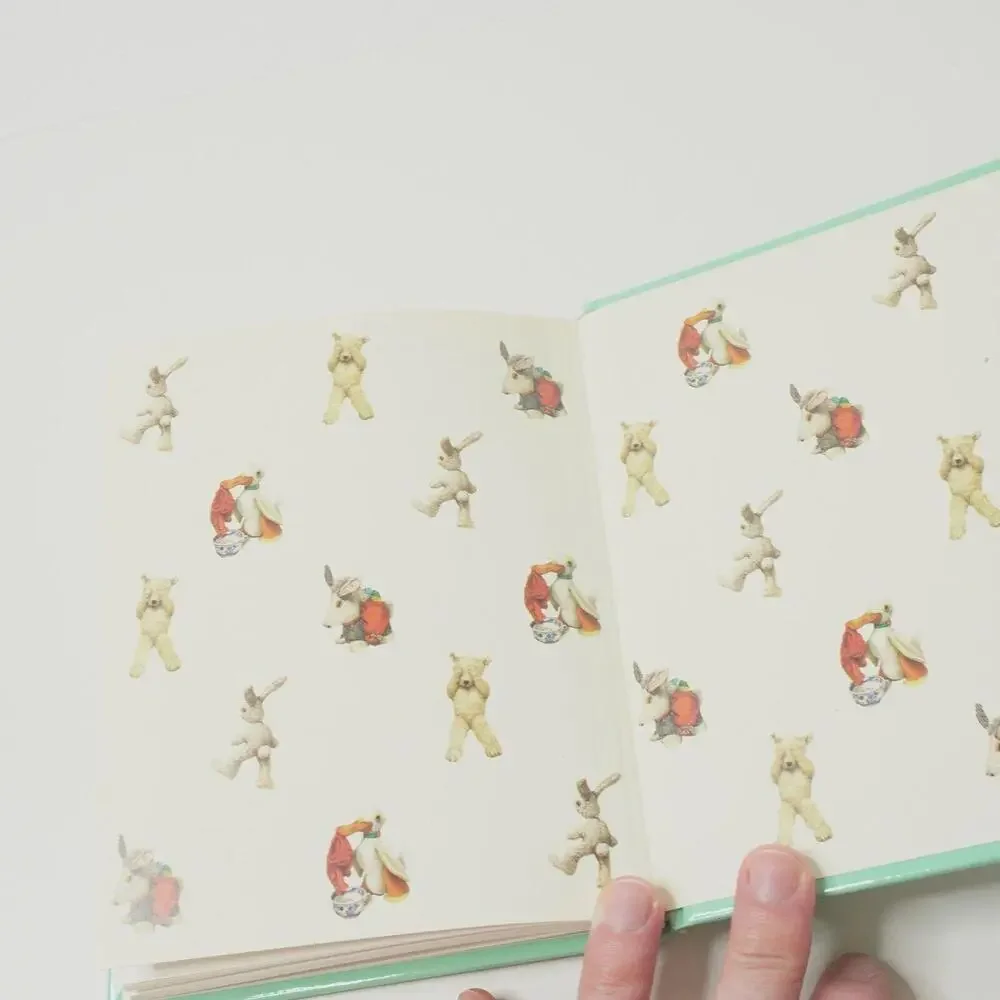 Vintage 90s Old Bear Jane Hissy Diary VTG Cute Stationary Nostalgic Crafting '93